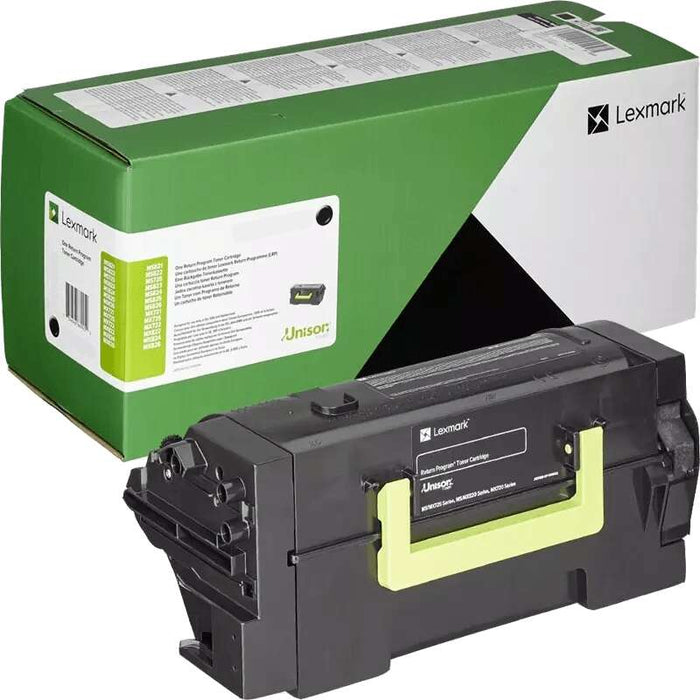 Lexmark MS725/MS821/MS822/MS823/MS825/MS826/MX721/MX722/MX822/MX826 Cartuccia Toner Nero Originale - 58D2H0E, 58D2H00 (Corporate)