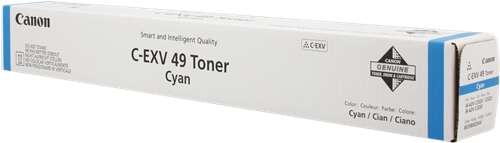 Canon CEXV49 Cartuccia Toner Ciano Originale - 8525B002