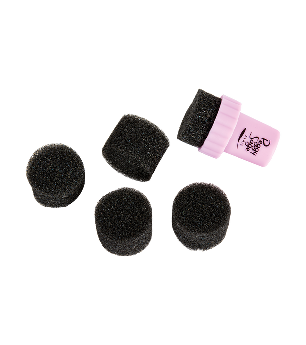 PEGGY SAGE  5 SPUGNETTEPER DEGRADE NAIL ART