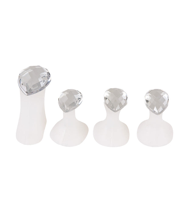PEGGY SAGE  SEPARATORI PER LE DITA DEI PIEDI - DIAMOND  (4 PEZZI