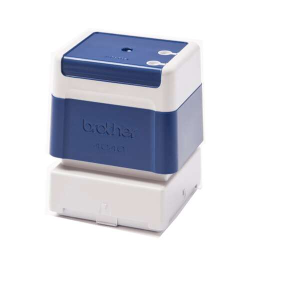 Brother PR4040E6P Confezione 6 Montature di Timbri Originali - 40x40mm - Blu