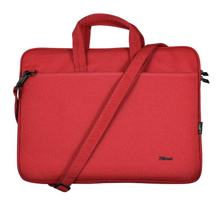Trust Bologna Valigetta per Laptop fino a 16" - Realizzata con Materiali Riciclati - Scomparto Esterno - Imbottito - Manico e Tracolla di Trasporto