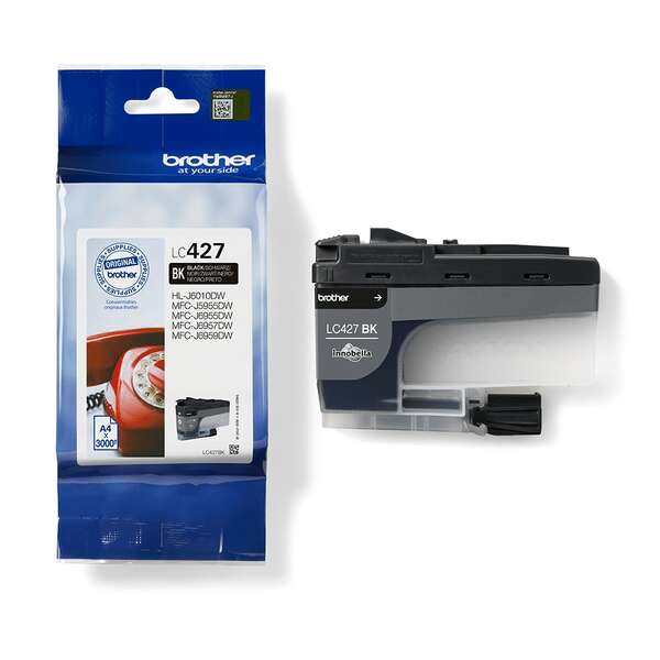 Brother LC427 Nero Cartuccia d'Inchiostro Originale - LC427BK