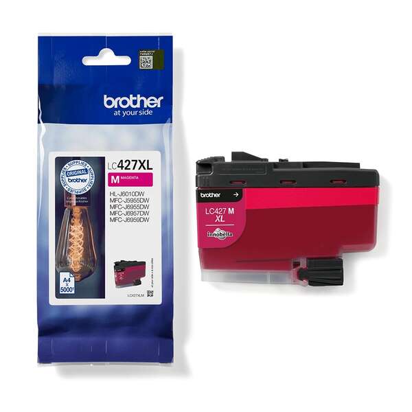 Brother LC427XL Magenta Cartuccia d'Inchiostro Originale - LC427XLM