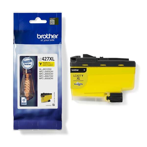 Brother LC427XL Giallo Cartuccia d'Inchiostro Originale - LC427XLY