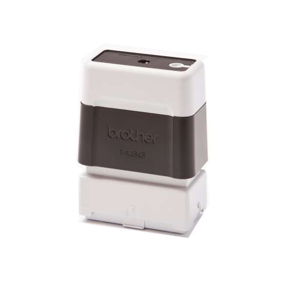 Brother PR1438B6P Confezione di 6 Montature Timbri Originali - 14x38mm - Colore Nero