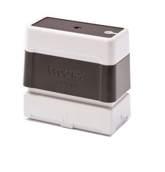 Brother PR2260B6P Confezione 6 Montature di Timbri Originali - 22x60mm - Nero
