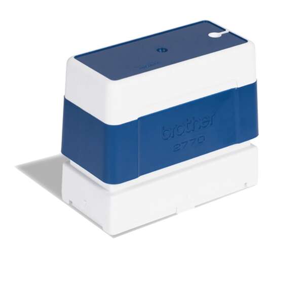 Brother PR2770E6P Confezione 6 Montature di Timbri Originali - 27x70mm - Blu