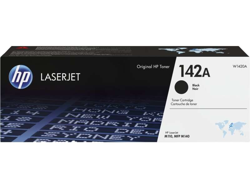 HP W1420A Nero Cartuccia Toner Originale - 142A