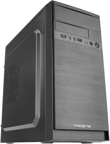 Tacens Anima AC4 Case Minitorre Micro ATX, Mini-ITX - Dimensione HDD 2.5", 3.5" e 5.25" - USB-A 3.0, USB-A 2.0 e Audio