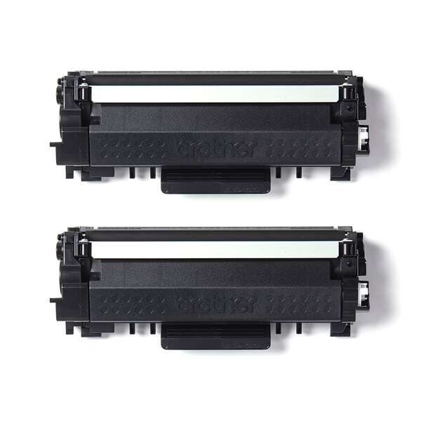 Brother TN2420 Nero Confezione 2 Cartucce Toner Originali - TN2420TWIN