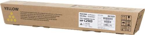 Ricoh Aficio MP-C2503SP/MP-C2003SP/MP-C2011SP Giallo Cartuccia Toner Originale - 841929