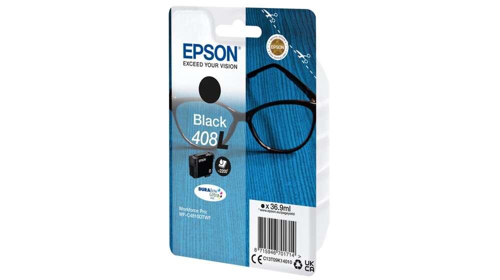 Epson 408L Nero Cartuccia d'Inchiostro Originale - C13T09K14010