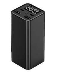Leotec Q2 Power Bank 20000mAh 65W PD - Compatibile con Portatili - Display LCD - 2x USB-A, 2x USB-C