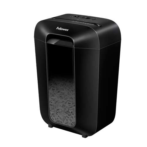 Fellowes LX70 Distruggi Documenti Manuale 18L - Distrugge fino a 11 Fogli - Particelle 4x40mm - Livello Sicurezza Din P-4 - Blocco Sicurezza - Colore Nero