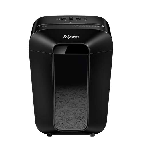 Fellowes LX70 Distruggi Documenti Manuale 18L - Distrugge fino a 11 Fogli - Particelle 4x40mm - Livello Sicurezza Din P-4 - Blocco Sicurezza - Colore Nero
