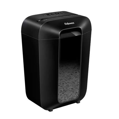 Fellowes LX70 Distruggi Documenti Manuale 18L - Distrugge fino a 11 Fogli - Particelle 4x40mm - Livello Sicurezza Din P-4 - Blocco Sicurezza - Colore Nero
