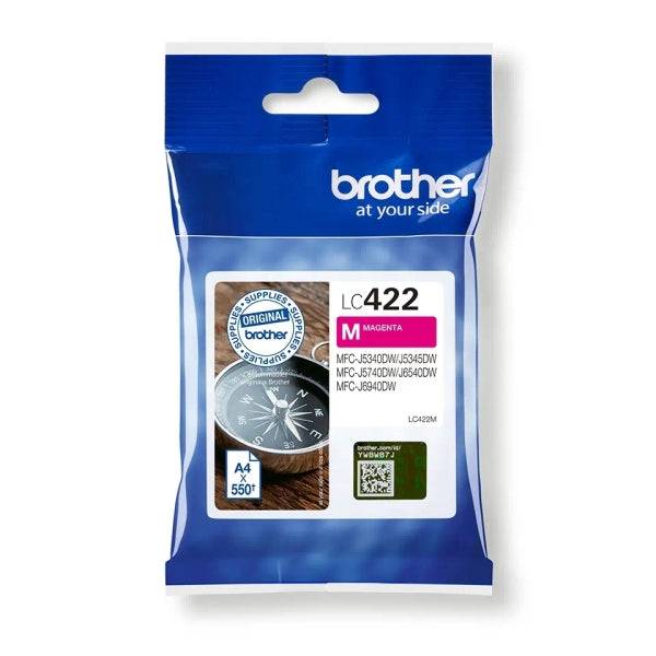 Cartuccia d'Inchiostro Brother LC422 Magenta Originale - LC422M