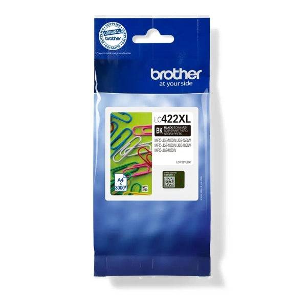 Brother LC422XL Nero Cartuccia d'Inchiostro Originale - LC422XLBK