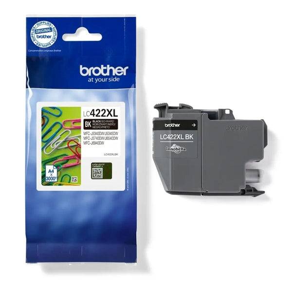 Brother LC422XL Nero Cartuccia d'Inchiostro Originale - LC422XLBK