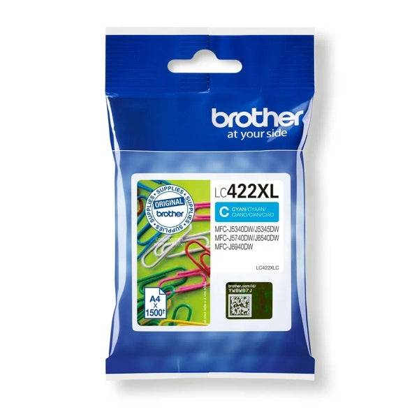 Brother LC422XL Ciano Cartuccia d'Inchiostro Originale - LC422XLC