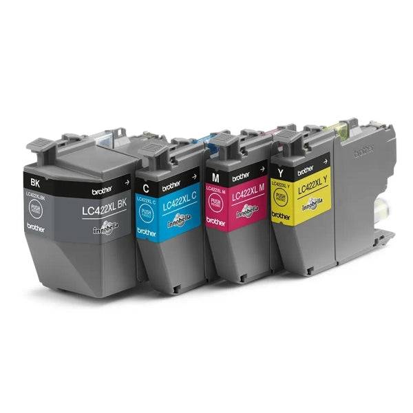 Brother LC422XL Pack 4 Cartucce d'Inchiostro Originali - LC422XLVAL