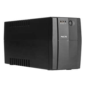 NGS Fortress 1200 V3 UPS 800VA 480W - Tecnologia Off Line - Funzione AVR - 2x Schuko - Protezione Sovraccarichi e Cortocircuiti