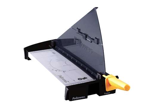 Fellowes Fusion A3 Ghigliottina fino a Formato A3 - Capacità fino a 10 Fogli - Lunghezza di Taglio 460mm - Lama in Acciaio Inossidabile - Guide di Taglio e Raggio per Tagli in Angolo