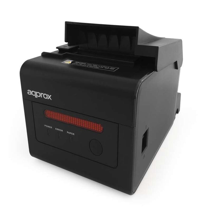 Approx Stampante Termica per Ricevute WiFi + LAN - Risoluzione 203dpi - Velocità 300mm/s - USB, RJ-11, LAN - Taglio Automatico e Manuale