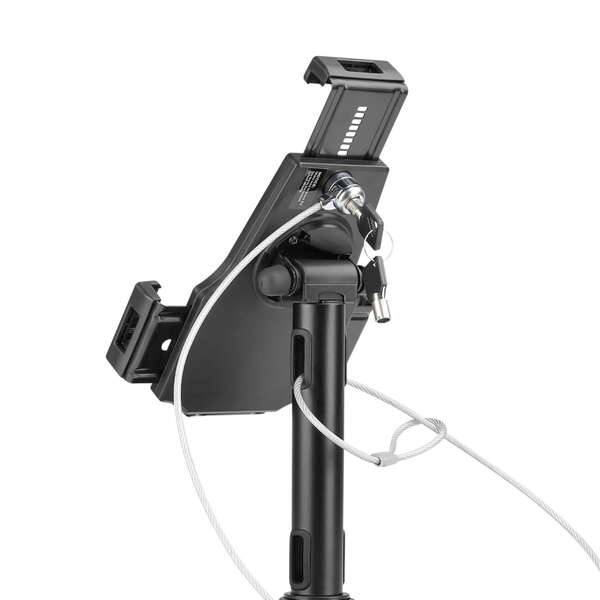Aisens Supporto Antifurto da Scrivania/Parete Regolabile (1 Perno) per Tablet - Colore Nero