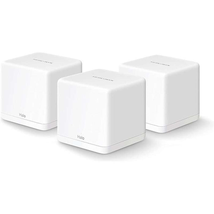 Mercusys Halo H30G Sistema Wi-Fi Mesh AC1300 Dual Band - 3 Unità Halo - Copertura fino a 260 m² - Roaming Senza Interruzioni
