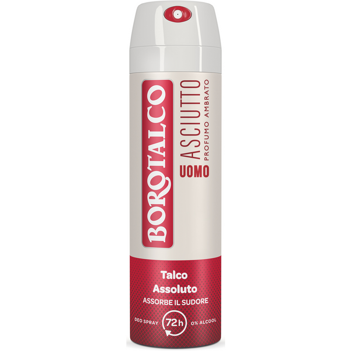 BOROTALCO NEW DEODORANTE MEN SPRAY AMBR150