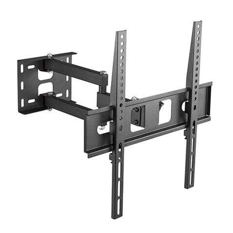 Cromad Supporto da Parete con Braccio Articolato per TV 32"-55" - Girevole, Inclinabile e Estensibile - Carico Max 35Kg - VESA 400x400mm