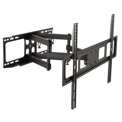 Supporto Parete Cromad Doppio Braccio Articolato per TV 32"-70" - Compatibile con TV Curvi - Girevole, Inclinabile ed Estensibile - Peso Max 40Kg - VESA 600x400mm