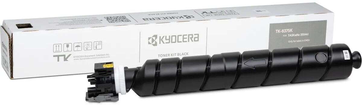 Kyocera TK8375 Nero Cartuccia Toner Originale - 1T02XD0NL0/TK8375K
