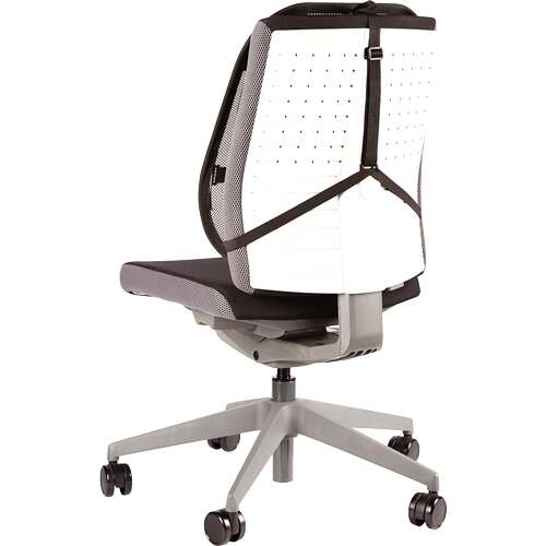 Fellowes Mesh Office Suites Cuscino Lombare - Materiale in Rete - Regolabile a Qualsiasi Sedia - Colore Nero