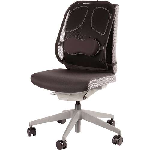 Fellowes Mesh Professional Series Suites Cuscino Lombare - Materiale in Rete - Sistema Triplo Tensore - Colore Grigio