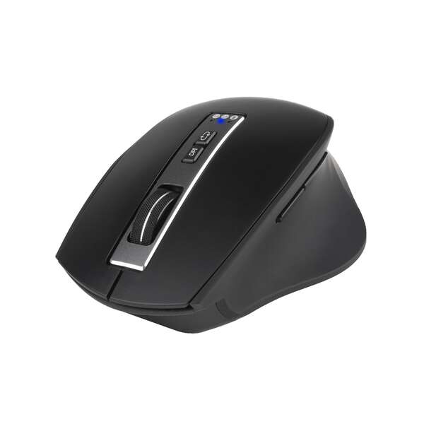 NGS Blur-RB Mouse Wireless Multidispositivo Bluetooth USB 3200dpi - 5 Pulsanti - Uso Destrorso - Batteria Ricaricabile