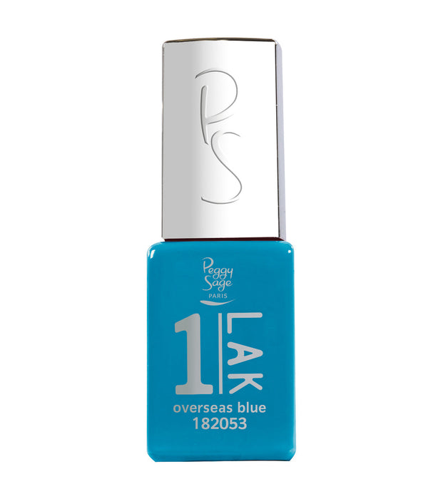 PEGGY SAGE  ONE-LAK 1-STEP GEL POLISH OVERSEAS BLUE 5ML