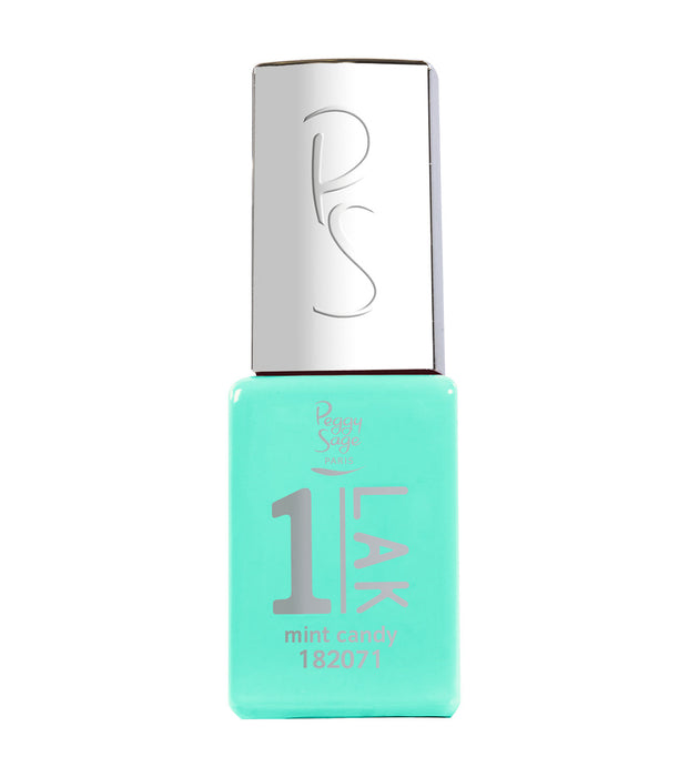 PEGGY SAGE  ONE-LAK 1-STEP GEL POLISH MINT CANDY - 5ML