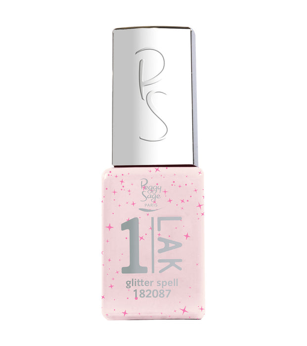 PEGGY SAGE  ONE-LAK 1-STEP GEL POLISH GLITTER SPELL - 5ML
