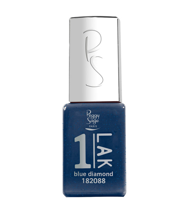 PEGGY SAGE  ONE-LAK 1-STEP GEL POLISH BLUE DIAMOND - 5ML