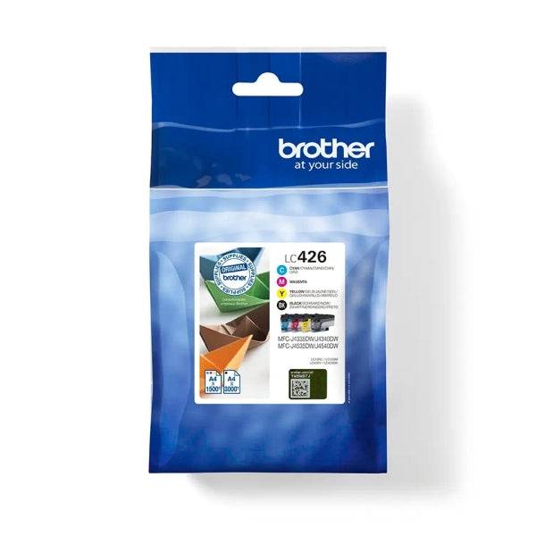 Brother LC426 Pack 4 Cartucce d'Inchiostro Originali - LC426VAL