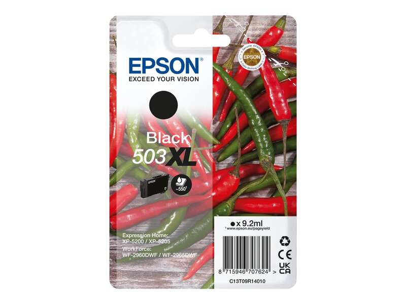 Epson 503XL Nero Cartuccia d'Inchiostro Originale - C13T09R14010