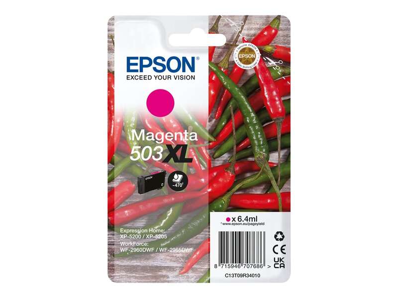 Epson 503XL Magenta Cartuccia d'Inchiostro Originale - C13T09R34010