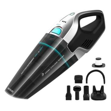Cecotec Conga Immortal ExtremeSuction 11,1 V Hand Aspiratore Portatile 75W - Autonomia fino a 20m - Leggero e Senza Sacchetto - Tecnologia Ciclonica