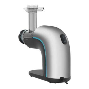 Cecotec Juice & Live 2000 EasyClean Estrattore a Freddo 150W 70rpm - 3 Livelli di Estrazione - Filtro EasyClean - Tappo Antigoccia - Cilindro Doppia Uscita