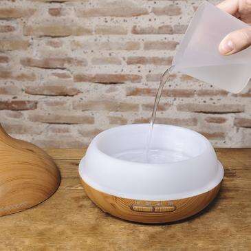 Cecotec Pure Aroma 300 Yang Umidificatore Ultrasonico e Diffusore di Aromi con Timer 10W - Capacità 300ml - Timer fino a 6h - 7 Colori LED - Funzione Aromaterapia - Ultrasilenzioso