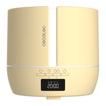 Cecotec PureAroma 550 Connected SunLight Diffusore di Aromi 500ml Bluetooth - Display LED - Altoparlante - Timer 12h - 3 Modalità di Funzionamento - Copertura 30m2