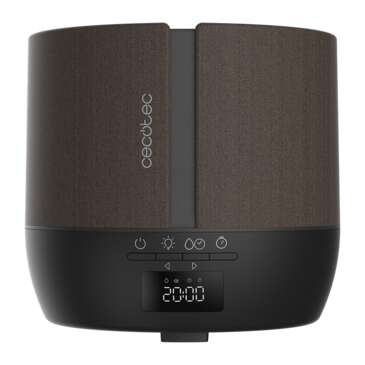 Cecotec PureAroma 550 Connected Black Woody Diffusore di Aromi 500ml Bluetooth - Display LED - Altoparlante - Timer 12h - 3 Modalità di Funzionamento - Copertura 30m2